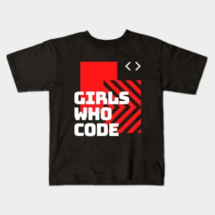 Girls who Code Kids T-Shirt